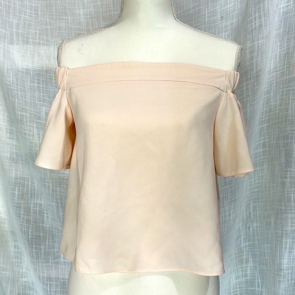 Topshop off the shoulder top - Picture 1 of 3